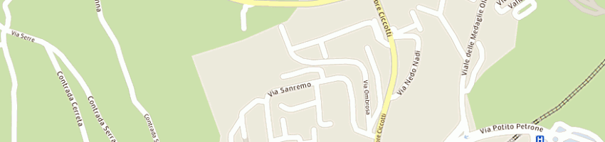 Mappa della impresa bongiovanni umberto a POTENZA