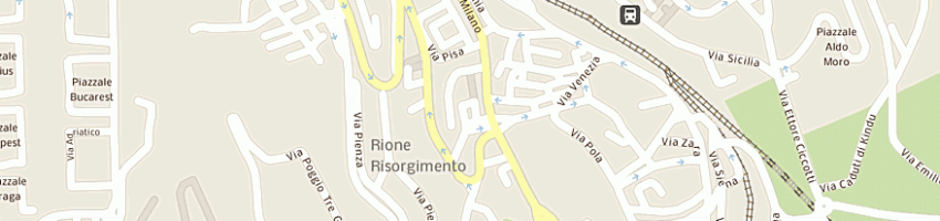 Mappa della impresa distributore api a POTENZA