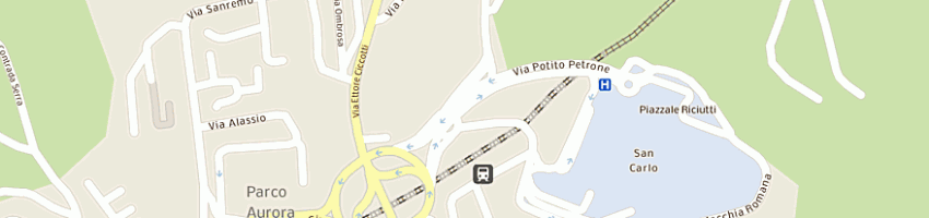 Mappa della impresa ibs informatica basilicata sistemi srl a POTENZA