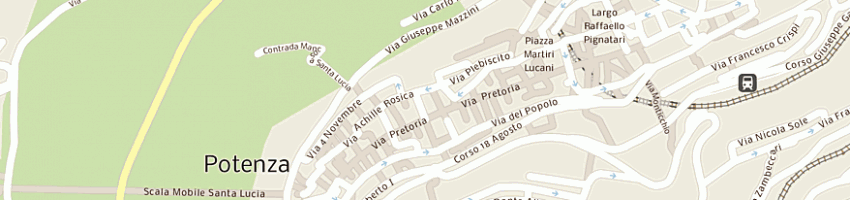 Mappa della impresa pipponzi ivana enrica a POTENZA