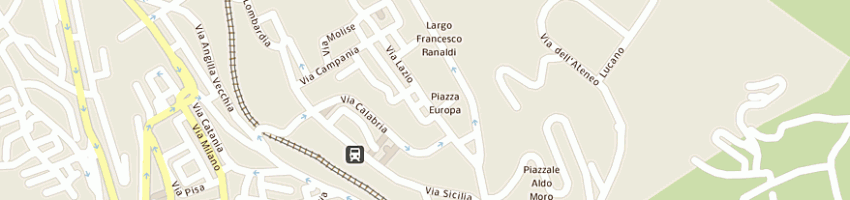 Mappa della impresa elanet di calace e nardozza snc a POTENZA