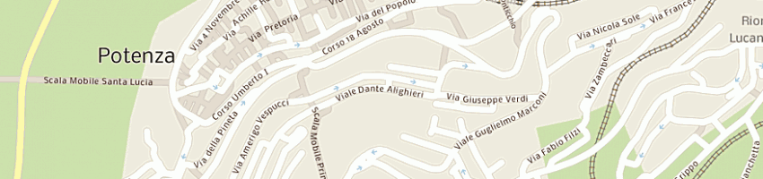 Mappa della impresa nido dei fiori di garramone anna maria a POTENZA