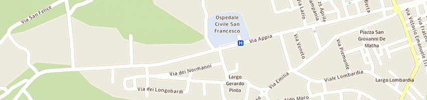 Mappa della impresa murante mario a VENOSA