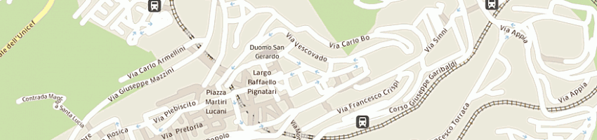 Mappa della impresa sinergie snc di anna maria manfredino a POTENZA