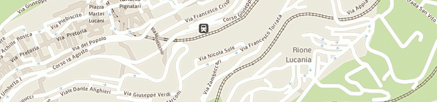 Mappa della impresa giuzio giuseppe a POTENZA