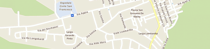 Mappa della impresa dichirico antonio a VENOSA