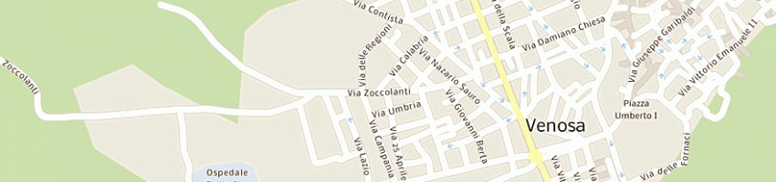 Mappa della impresa fanella grazia a VENOSA