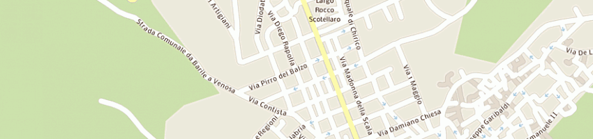 Mappa della impresa antenori canio a VENOSA