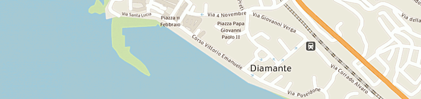 Mappa della impresa de marco giacomo a DIAMANTE