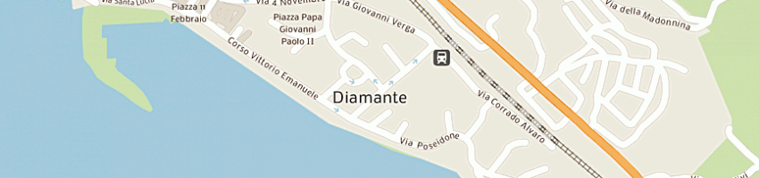Mappa della impresa direzione didattica  a DIAMANTE