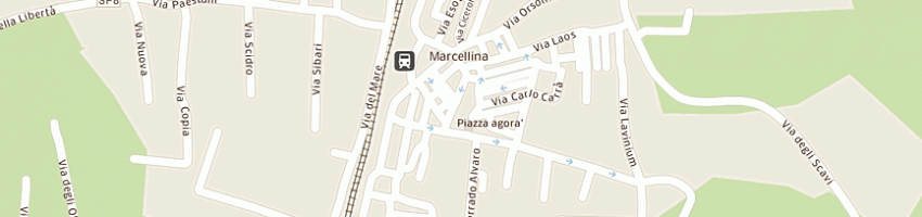 Mappa della impresa consorzio agrario provinciale  a SANTA MARIA DEL CEDRO