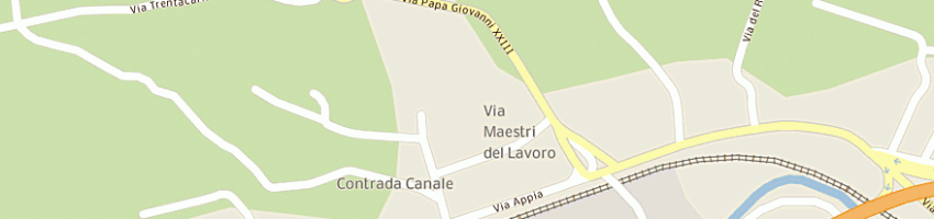 Mappa della impresa comunita'montana alto basento a POTENZA
