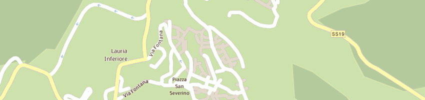 Mappa della impresa cozzi domenico a LAURIA