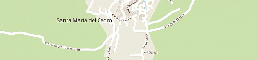 Mappa della impresa verduro egidio a SANTA MARIA DEL CEDRO
