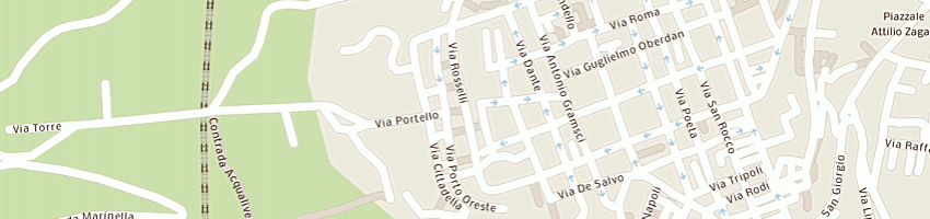 Mappa della impresa brando antonio a PALMI