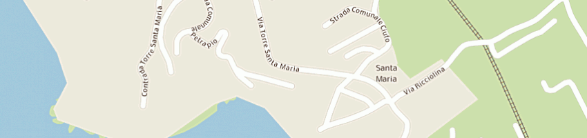 Mappa della impresa villaggio baia del sole a RICADI