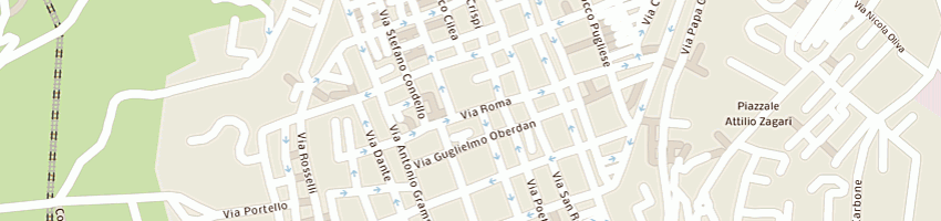 Mappa della impresa napoli carmine a PALMI