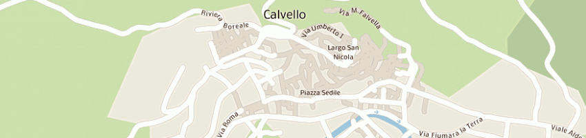 Mappa della impresa vessa emilio a CALVELLO