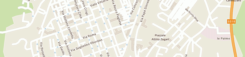 Mappa della impresa misale silvana donatella  a PALMI