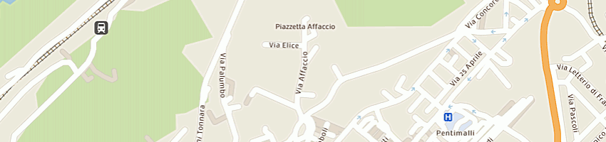Mappa della impresa figli d'arte sas di fazio santo e c a PALMI