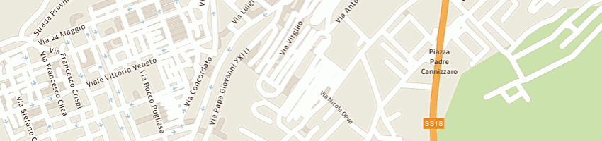 Mappa della impresa pititto onoranze funebri antonio a PALMI