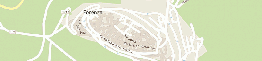 Mappa della impresa zotta donato a FORENZA