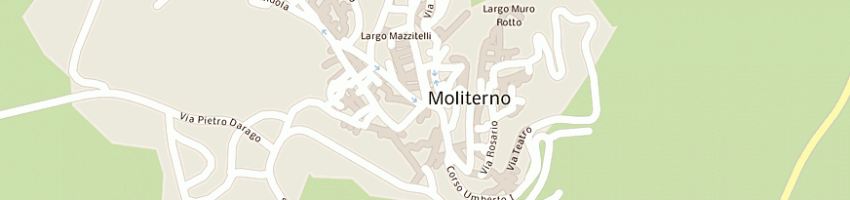 Mappa della impresa general service srl a MOLITERNO