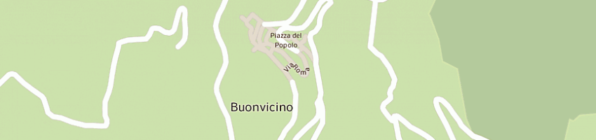 Mappa della impresa centro casa ingrosso snc  a BUONVICINO