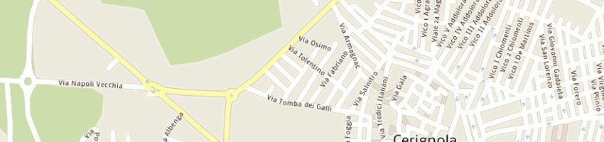 Mappa della impresa dantone giuseppe a CERIGNOLA