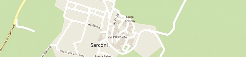 Mappa della impresa iurino rosanna a SARCONI