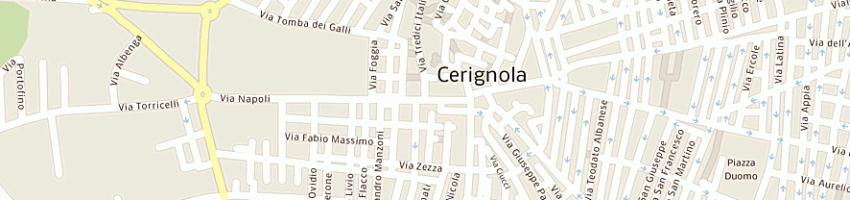 Mappa della impresa schiavone rocco a CERIGNOLA