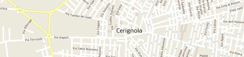 Mappa della impresa giancaspro gennaro a CERIGNOLA