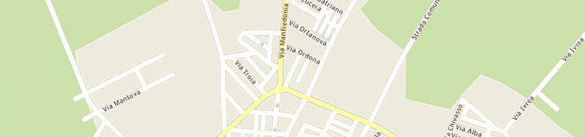 Mappa della impresa ellebiemme srl a CERIGNOLA
