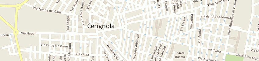 Mappa della impresa gaf graphics di antonio moscarella a CERIGNOLA