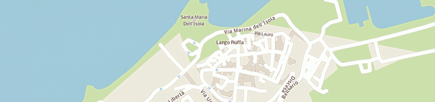 Mappa della impresa casa della carita' a TROPEA