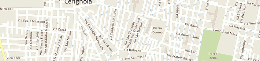 Mappa della impresa tecnoclima e security a CERIGNOLA