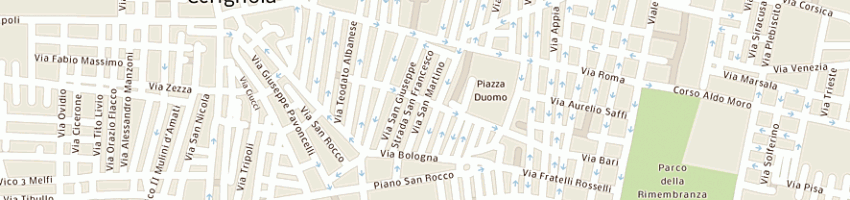 Mappa della impresa amoruso fratelli (snc) a CERIGNOLA