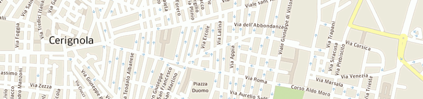 Mappa della impresa consorzio cisi cerignola a CERIGNOLA