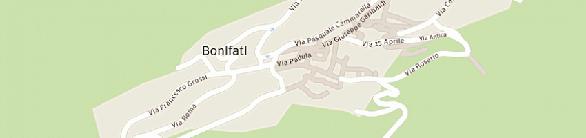 Mappa della impresa verta srl a BONIFATI