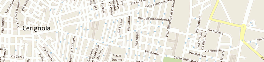 Mappa della impresa cannone nicola a CERIGNOLA