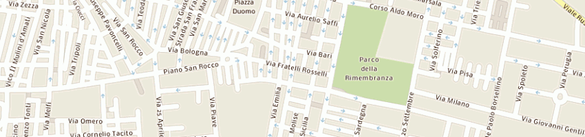 Mappa della impresa comunicare di farano c gabriella a CERIGNOLA