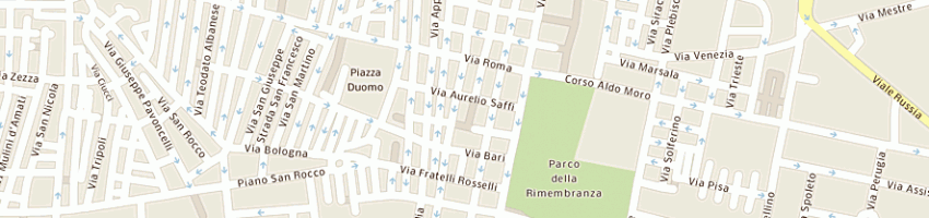Mappa della impresa lega flai cgil a CERIGNOLA