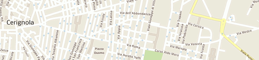Mappa della impresa raddato domenico a CERIGNOLA