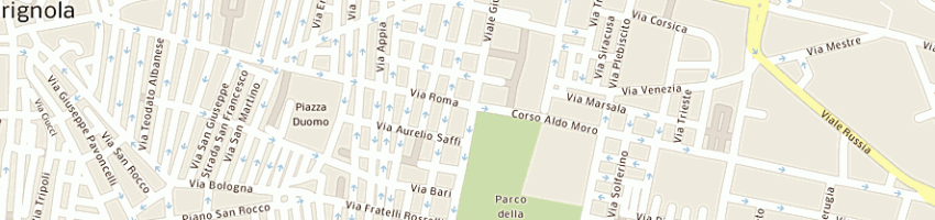 Mappa della impresa banca intesa spa a CERIGNOLA