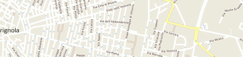 Mappa della impresa sfizi e delizie tutto per la festa a CERIGNOLA