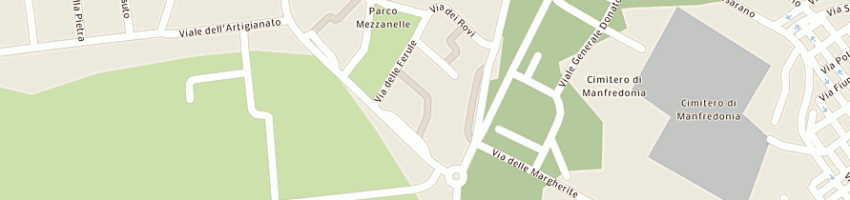 Mappa della impresa daunia trasporti soc coop a MANFREDONIA