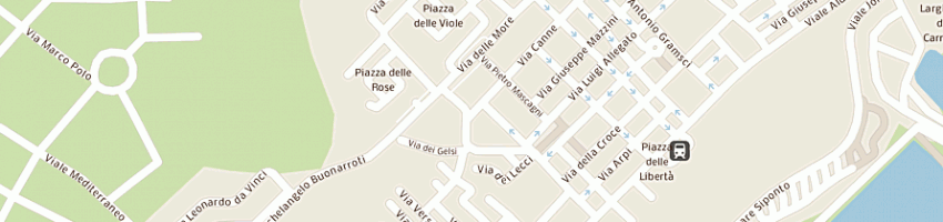 Mappa della impresa mangano girolamo a MANFREDONIA