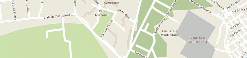 Mappa della impresa coop la sorgente soc coop arl a MANFREDONIA