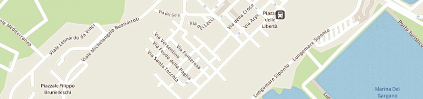 Mappa della impresa la torre francesco paolo a MANFREDONIA