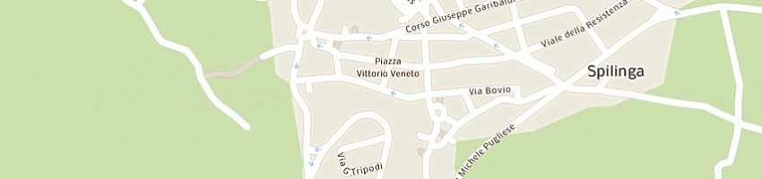 Mappa della impresa lazzaro vittoria a SPILINGA